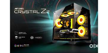 Ant Esports Crystal Z2 Case Cabinet RGB + ICE-Flow 240mm AIO ARGB