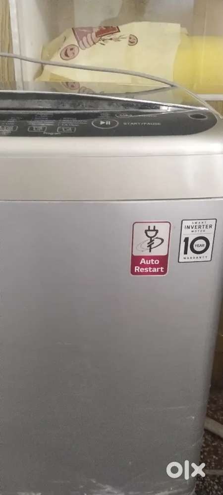 fully automatic topdoor LG machine 8kg