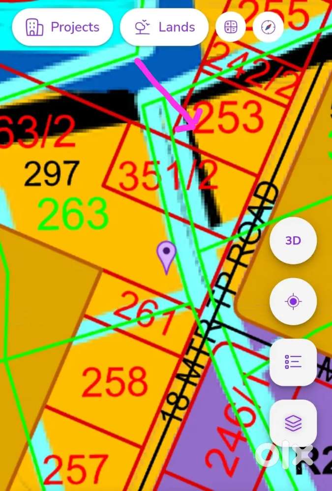 HAC Bulk land small parcel in Linear phase TP 3A