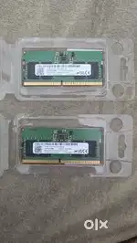 Two 8 GB DDR5 Ram Sticks (16 GB)