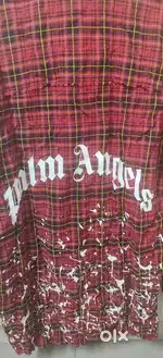 Palm angels splatter shirt 50 chest worn excellent condition