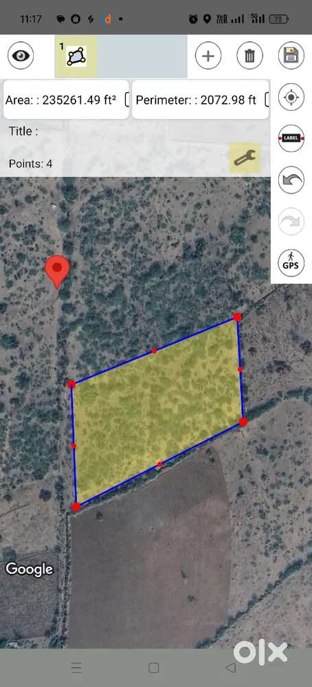 11 bhigha Land for sale in jawai leprd aera
