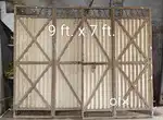 Main Gate 9 ft. Width x 7 ft. Height double fold