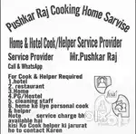 Cook and helper provider