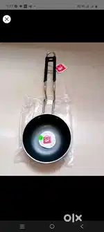 ESSENTIAL IRON TADKA FRY PAN WITH STEEL HANDLE