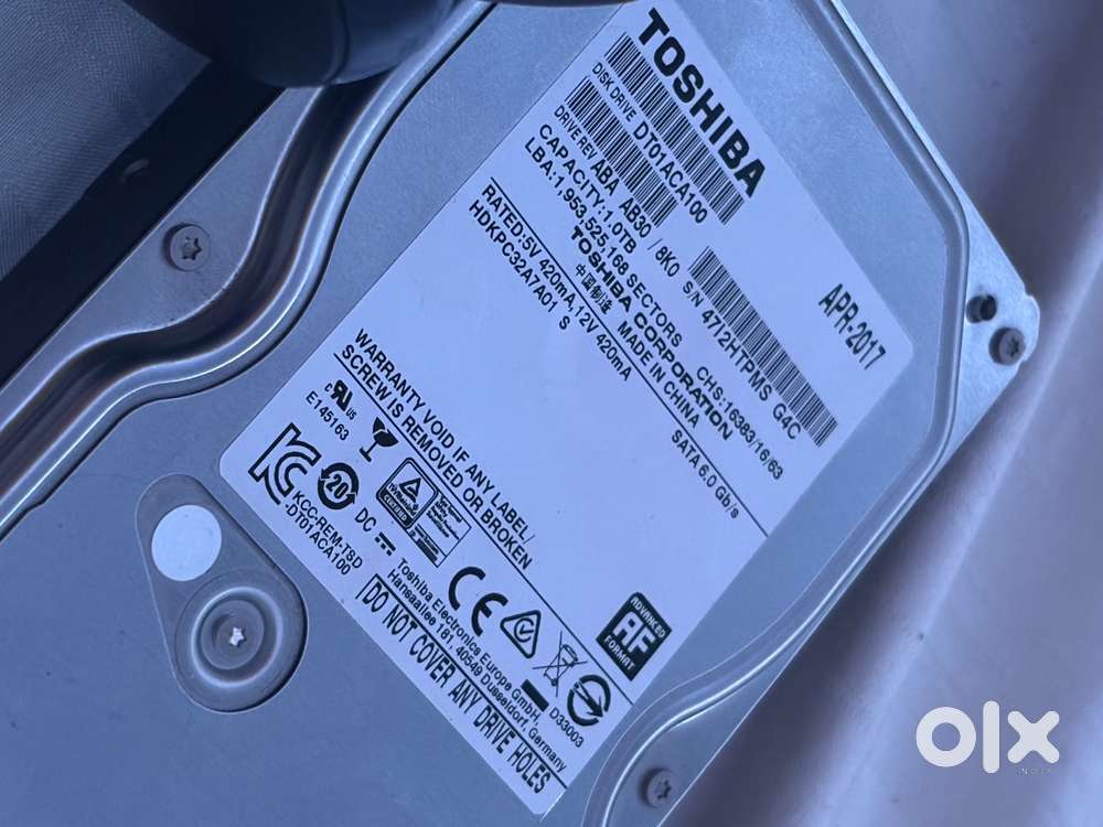 3.5 HDD 1TB AND 500GB