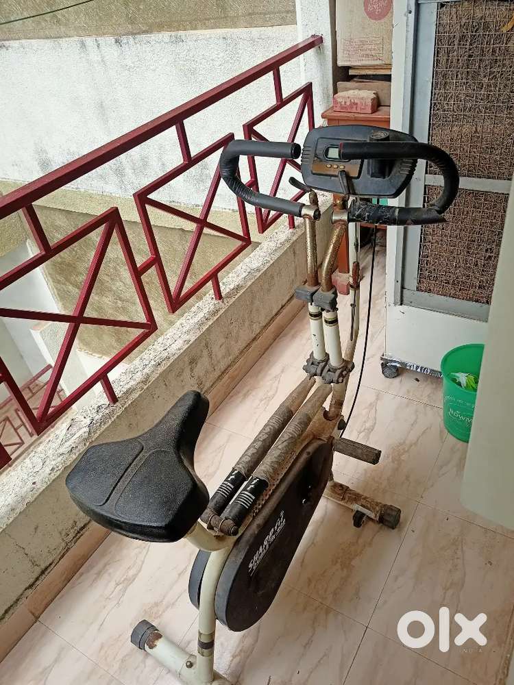 Exercise cycle in running condition
