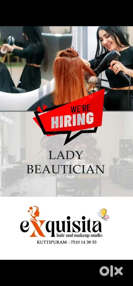 Lady beautician