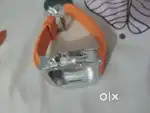 Watch alluminium case with orange strap  fire bolt company