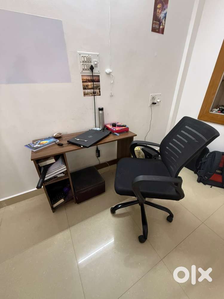 Office Table + Chair + Footrest - All Inclusive