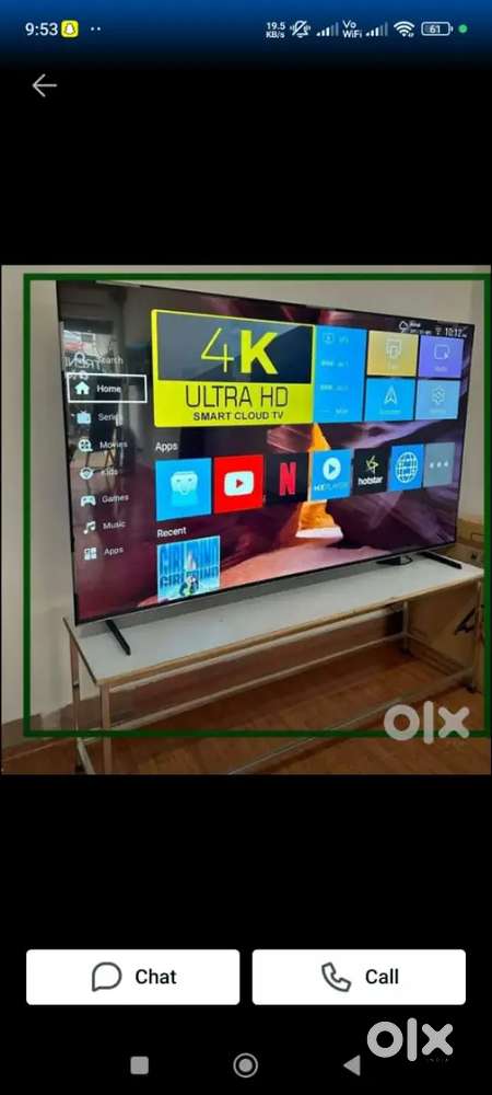 Free Channels New Led TV 32 40,43,50,55 Fullhd 4K BT Warranty 1yr