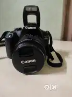 Canon 1500d, original charger,battery, bag 18-55mm kit lens