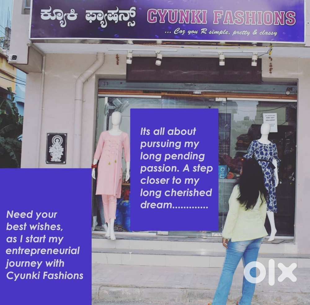 Cyunki fashions - boutique for sale