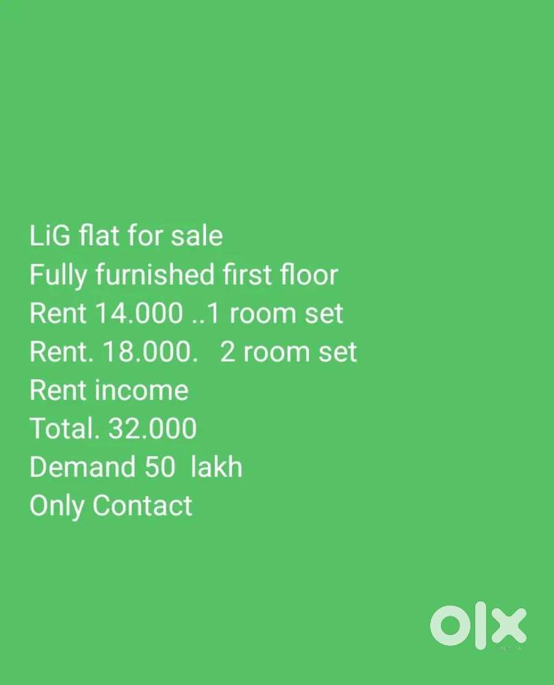 LiG flat first floor for sale sector 64 phase 10