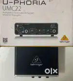 Behringer UMC22 audio interface sound card for sale