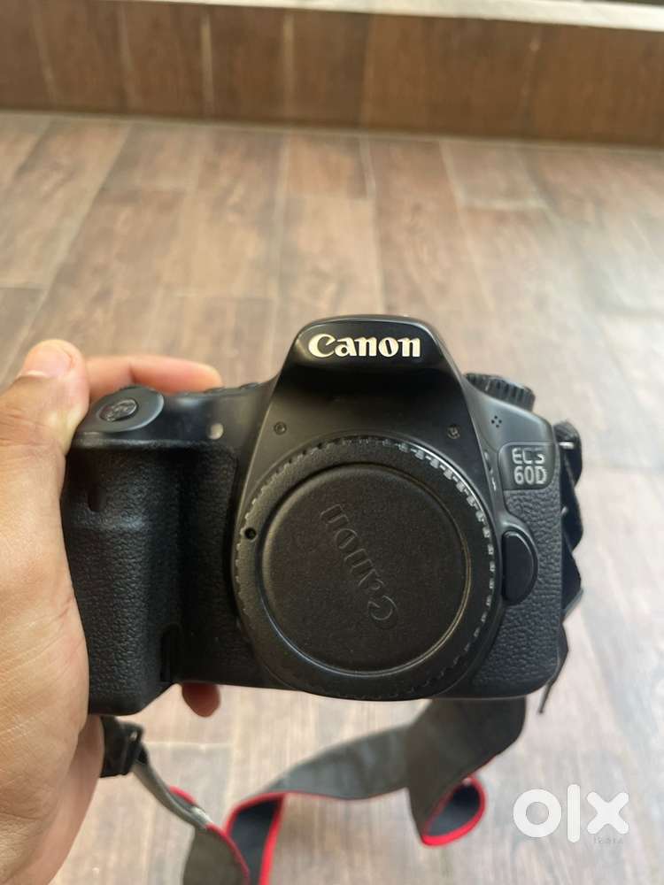 Canon 60D with 3 lenses
