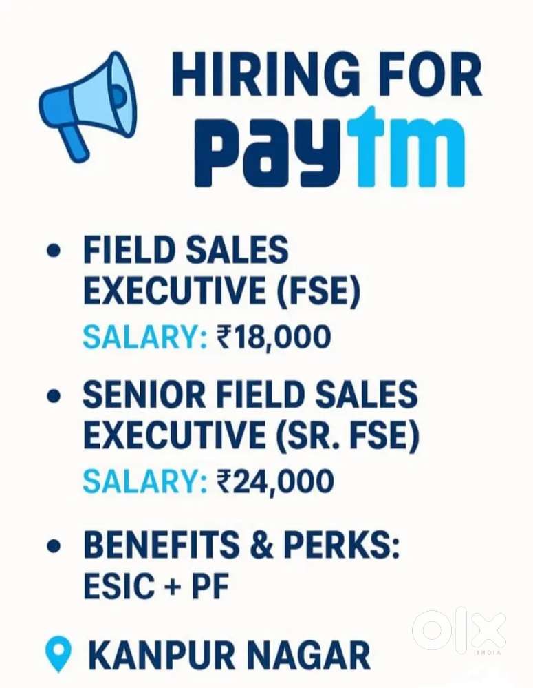 Field sales executive for paytm