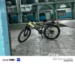 Selling streethawh big boy bicycle in green  colour .
