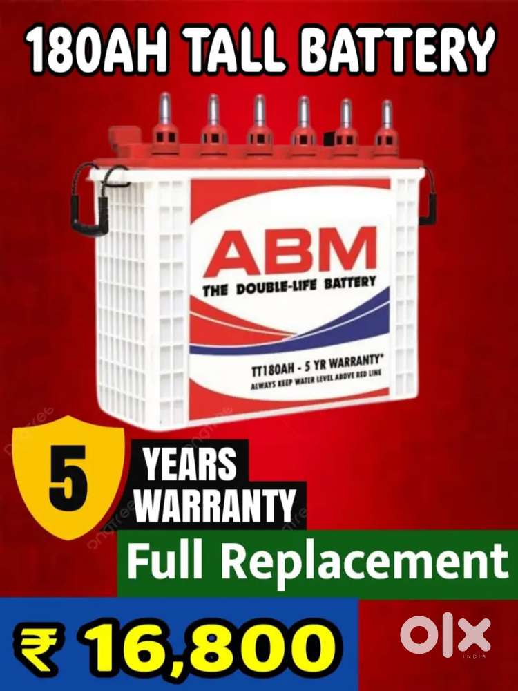 ABM 180AH Tall Battery