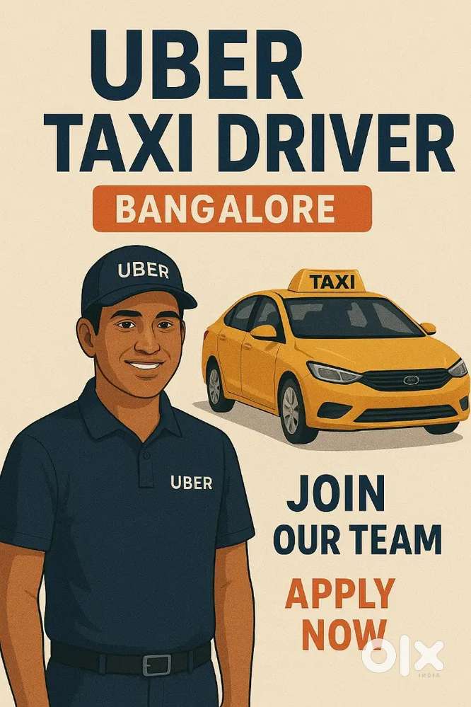 Need Uber Taxi Drivers for Bangalore