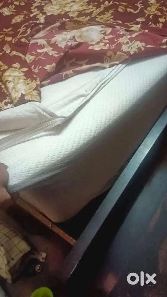 Queen size cot with wake fit mattress