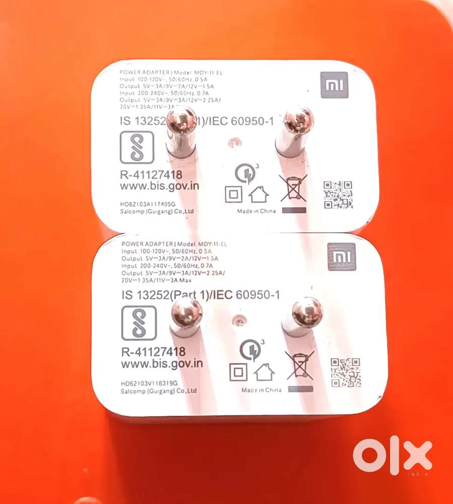 original MI 33w Max charger new condition number 90476)  (41813