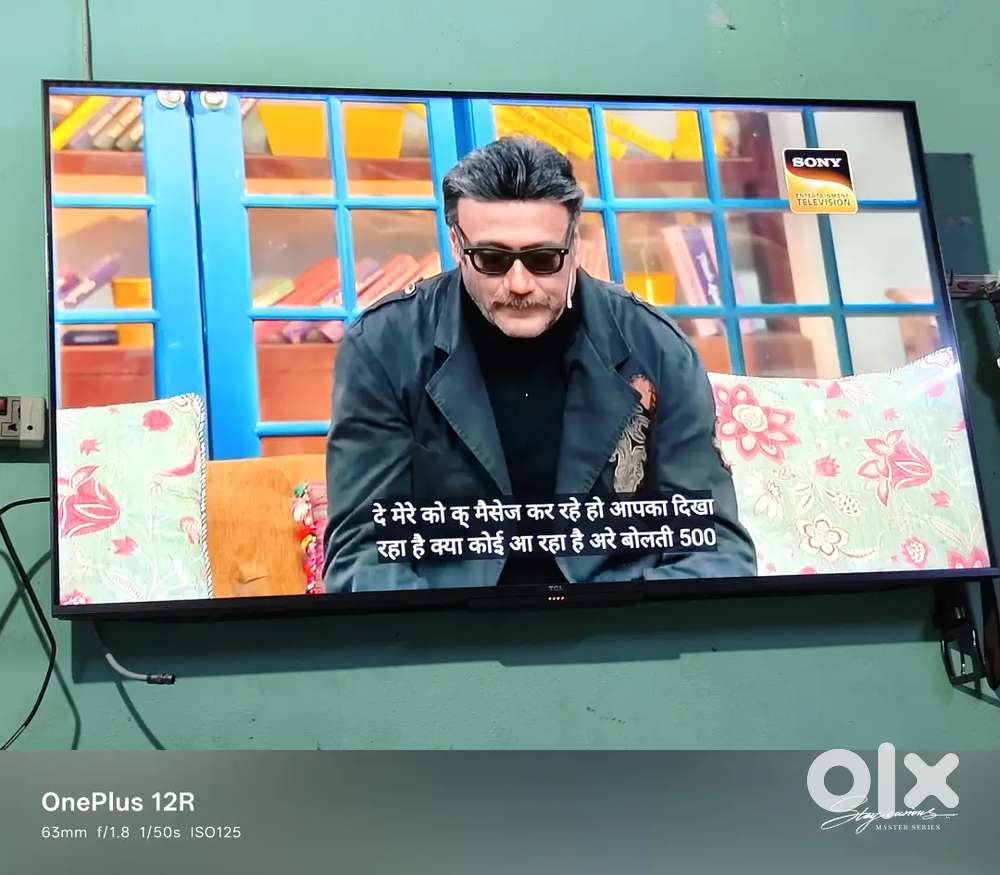 Tata croma 43 google TV 4K ultra HD 5G Dual bend WiFi