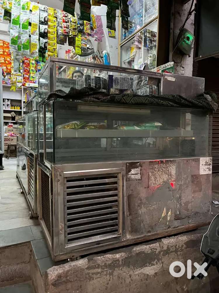 Counter fridge  (milk,cold drinks,cakes,mithai)