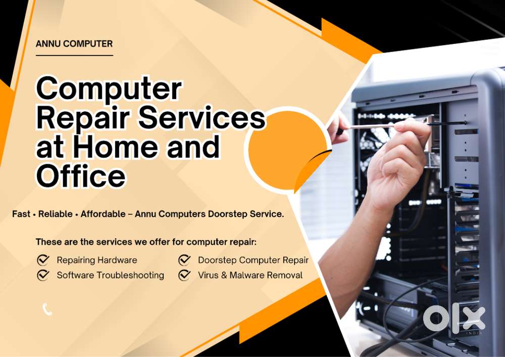 Computer Repair Services At Your Home and Office