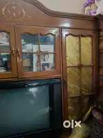 Crockery and Tv showcase