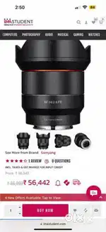 Sony 14mm samyang auto focus