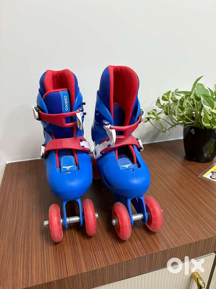 Oxelo Kids Skating Shoes Inline Play 3 (Age 4-8 years)