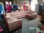 U shape sofa luxury model