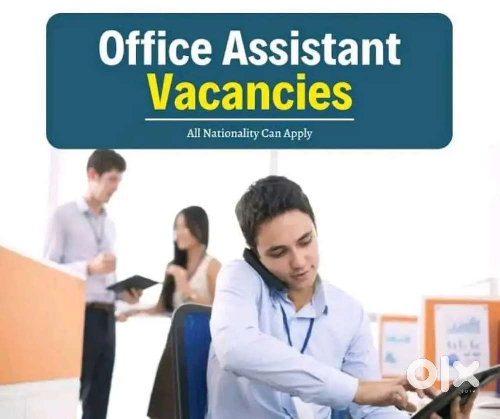 Office Assistant # Visit @ Require # Male/Female