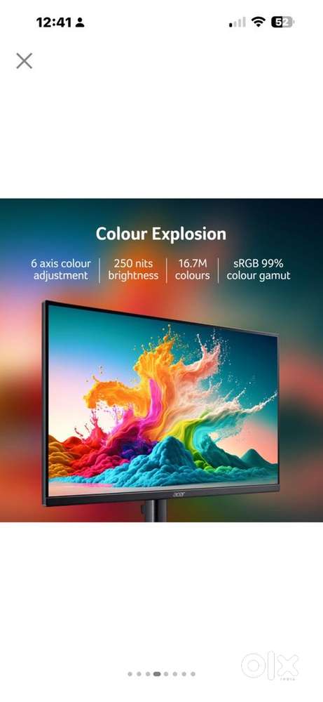 Acer 27 inch monitor