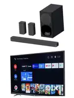 Bpl 55 inches tv QLED Sony s20 r home theatre