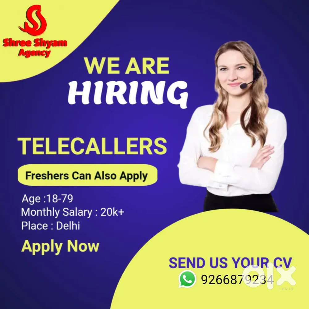 Telecallers & Customer Handling Work From Home Available