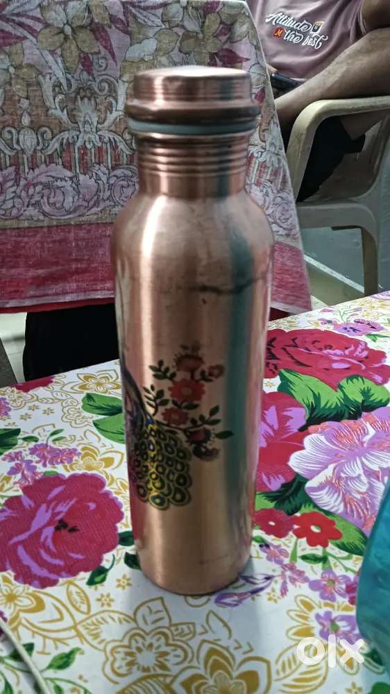 Brass water bottle