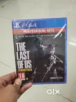 LAST OF US REMASTERED PS4 DISK