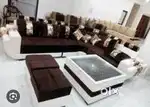 Bumper offer on buy new sofa 8450, L size sofa 13999/-