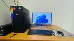 i5 Gaming pc with monitor , keyboard & mouse , ups