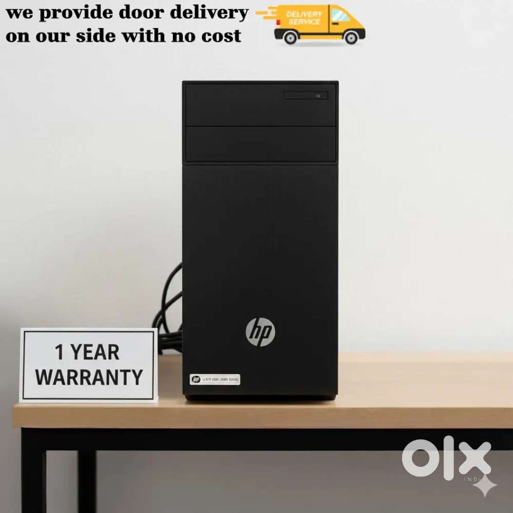Hp  cpu i5 6th( 1 year warranty)