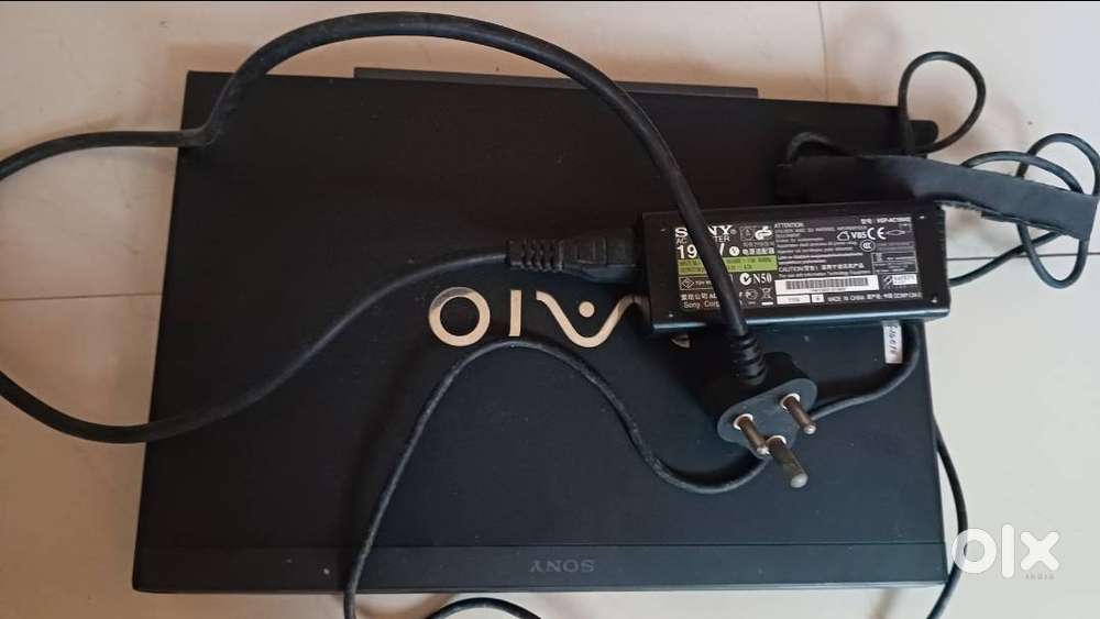 Laptop with charger