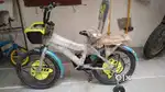 Cycle with Basket & Side Wheels