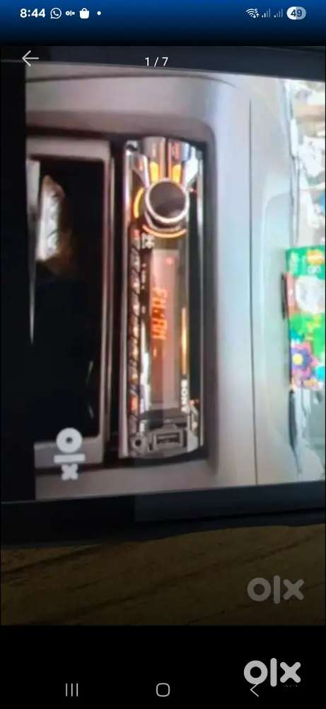 Sony Car stereo for sell alonh with 4 speakers .2 front and 2 back