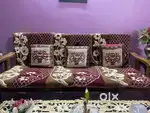 Teakwood Sofa set and center table