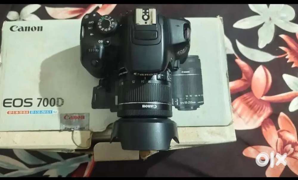 CANNON 700D 18-55 LENCE + 70 - 250 FRESH CONDITION