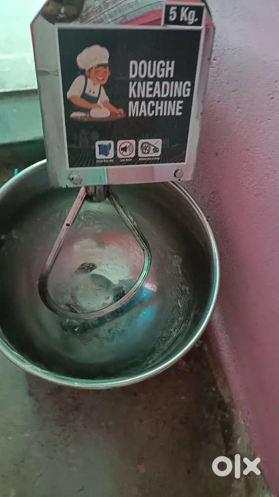 Gupchup making machine fry pan atta mixer