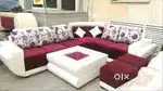 Biggest offer buy new sofa 8490, L type sofa 13990/- EMI bhi