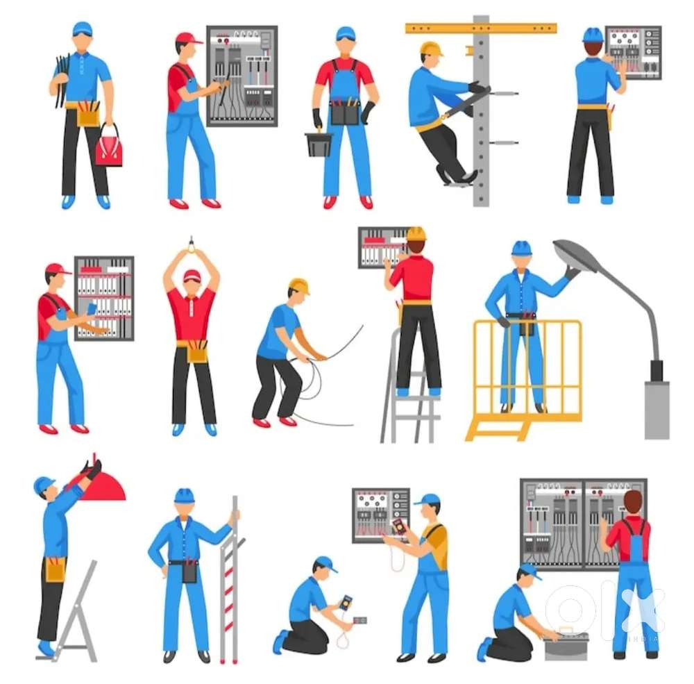 Wanted a electrician and tecnician for all work...